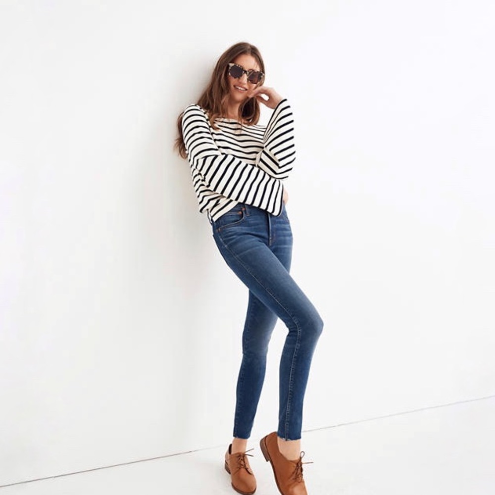 madewell | 9” high-rise skinny jean